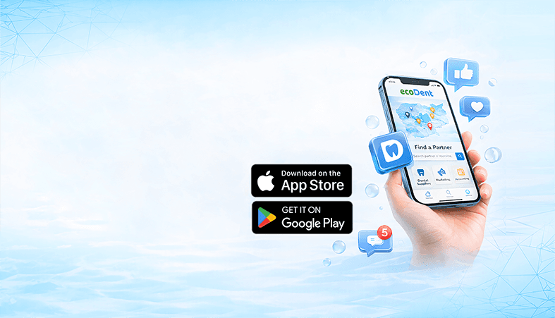 EcoDent mobile app on phone
